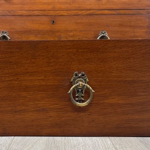 ANTIQUE 20TH CENTURY EDWARDIAN CHEST OF DRAWERS IN OAK - ADDITIONAL PHOTO 10