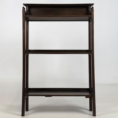 ANTIQUE 20TH CENTURY SMALL EDWARDIAN BOOKCASE IN OAK - ADDITIONAL PHOTO 1
