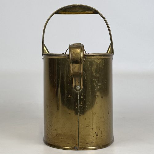 ANTIQUE 19TH CENTURY VICTORIAN BRASS WATERING CAN - ADDITIONAL PHOTO 4