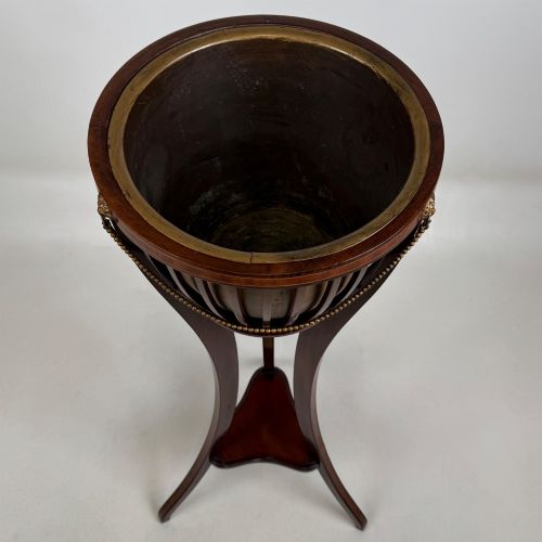 ANTIQUE 20TH CENTURY EDWARDIAN PLANT STAND IN MAHOGANY - ADDITIONAL PHOTO 6