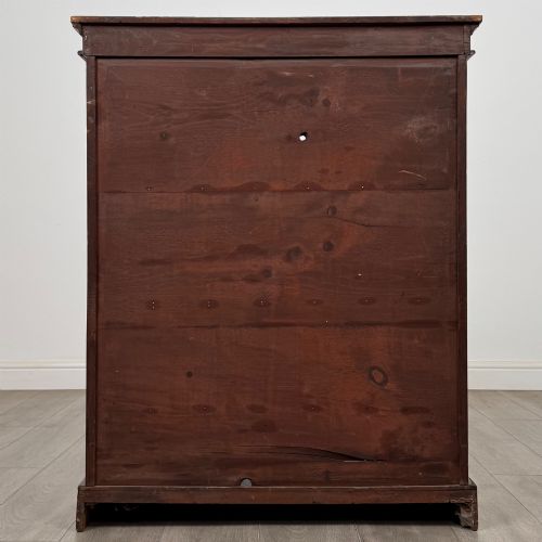 ANTIQUE 20TH CENTURY EDWARDIAN OPEN BOOKCASE IN MAHOGANY - ADDITIONAL PHOTO 4