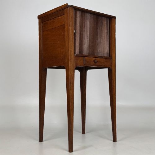 ANTIQUE 19TH CENTURY SMALL DUTCH CABINET IN OAK - ADDITIONAL PHOTO 8