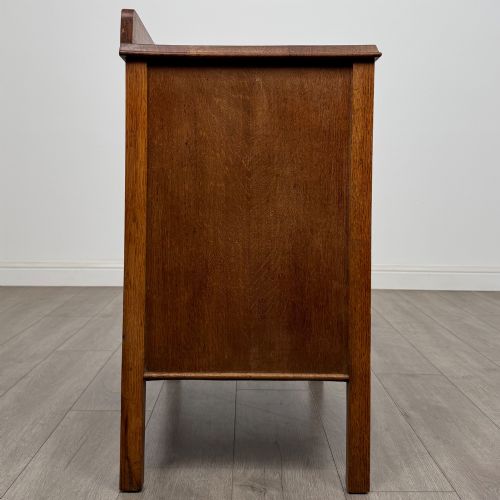 ANTIQUE 20TH CENTURY CHEST OF DRAWERS IN GOLDEN OAK - ADDITIONAL PHOTO 6