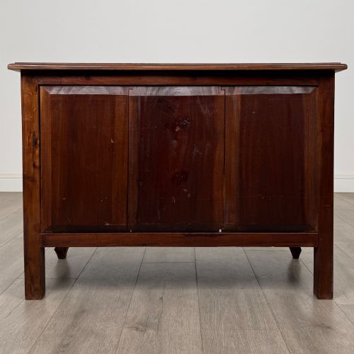 ANTIQUE 20TH CENTURY MAHOGANY CHEST OF DRAWERS - ADDITIONAL PHOTO 4