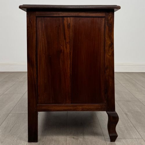 ANTIQUE 20TH CENTURY MAHOGANY CHEST OF DRAWERS - ADDITIONAL PHOTO 6