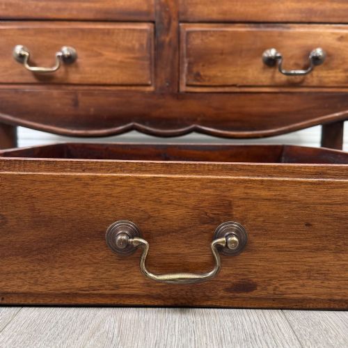 ANTIQUE 20TH CENTURY MAHOGANY CHEST OF DRAWERS - ADDITIONAL PHOTO 10