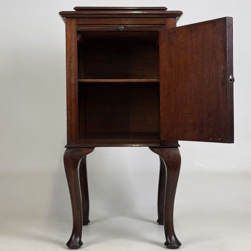 ANTIQUE 20TH CENTURY SMALL EDWARDIAN CABINET IN MAHOGANY - ADDITIONAL PHOTO 1