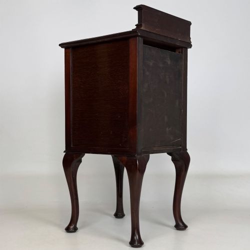 ANTIQUE 20TH CENTURY SMALL EDWARDIAN CABINET IN MAHOGANY - ADDITIONAL PHOTO 4