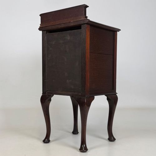ANTIQUE 20TH CENTURY SMALL EDWARDIAN CABINET IN MAHOGANY - ADDITIONAL PHOTO 6