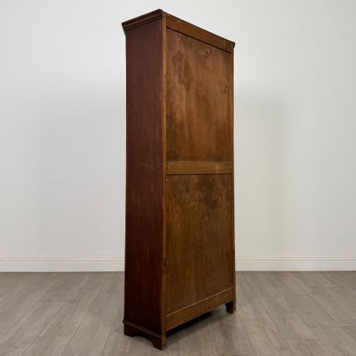 fig 4. Antique 20th Century Edwardian Wardrobe In Oak