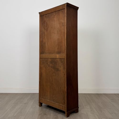 fig 6. Antique 20th Century Edwardian Wardrobe In Oak