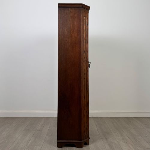 fig 7. Antique 20th Century Edwardian Wardrobe In Oak