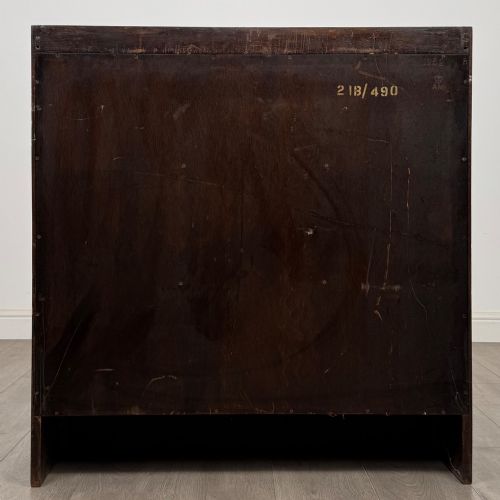 ANTIQUE 20TH CENTURY OPEN BOOKCASE IN MAHOGANY - ADDITIONAL PHOTO 5