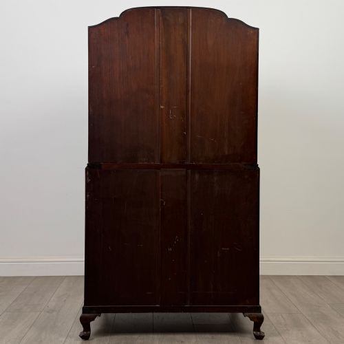 ANTIQUE 20TH CENTURY EDWARDIAN CUPBOARD IN BURR WALNUT - ADDITIONAL PHOTO 5