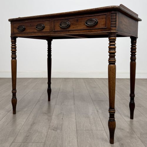 fig 1. Antique 18th Century Georgian Writing Table In Mahogany