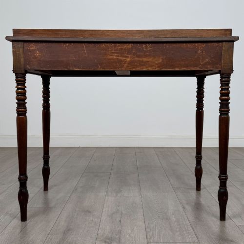 fig 4. Antique 18th Century Georgian Writing Table In Mahogany