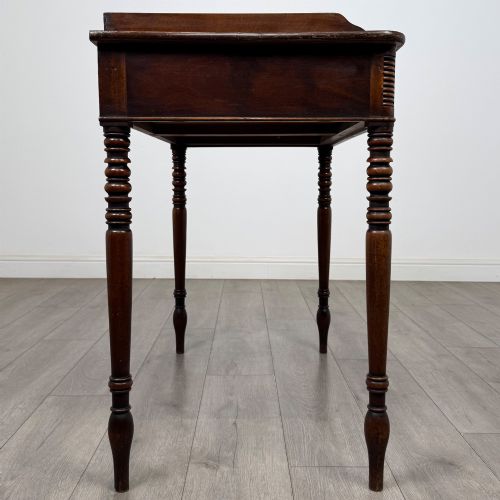 fig 6. Antique 18th Century Georgian Writing Table In Mahogany