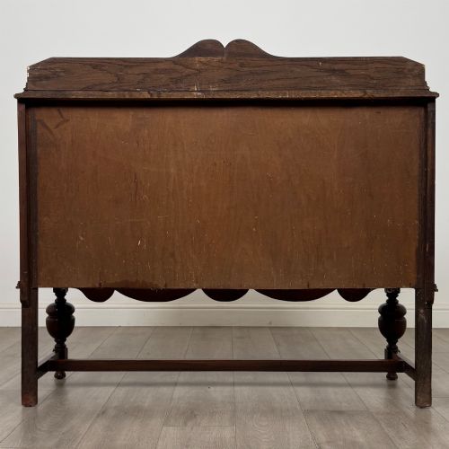 ANTIQUE 20TH CENTURY EDWARDIAN SIDEBOARD IN OAK - ADDITIONAL PHOTO 5