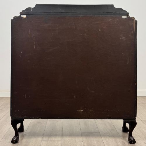 ANTIQUE 20TH CENTURY EDWARDIAN DISPLAY CABINET IN MAHOGANY - ADDITIONAL PHOTO 5