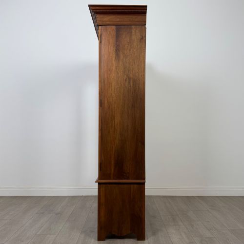 fig 3. Antique 20th Century Edwardian Wardrobe In Walnut