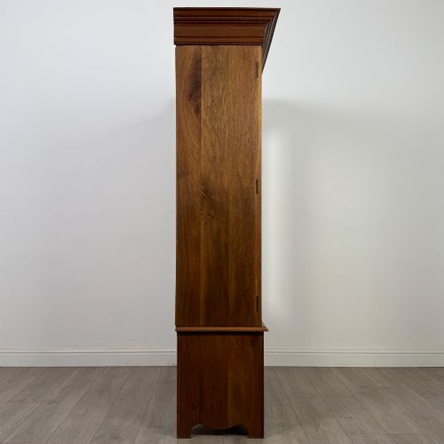 fig 7. Antique 20th Century Edwardian Wardrobe In Walnut