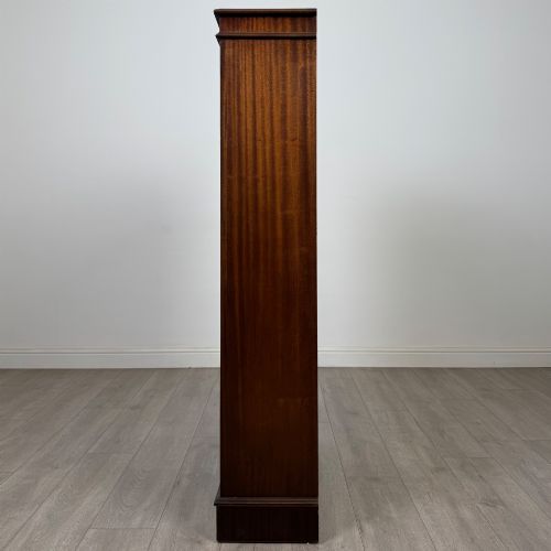 fig 3. Antique 20th Century Open Bookcase In Mahogany