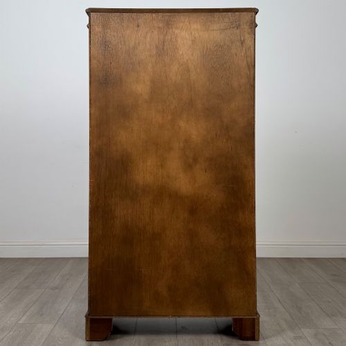 fig 5. Antique 20th Century Open Bookcase In Mahogany