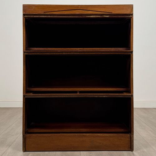 ANTIQUE 20TH CENTURY GLOBE WERNICKE STYLE BOOKCASE IN MAHOGANY - ADDITIONAL PHOTO 1