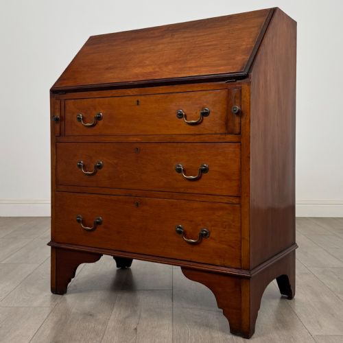ANTIQUE 20TH CENTURY EDWARDIAN BUREAU IN MAHOGANY - ADDITIONAL PHOTO 2