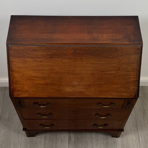 ANTIQUE 20TH CENTURY EDWARDIAN BUREAU IN MAHOGANY - ADDITIONAL PHOTO 9