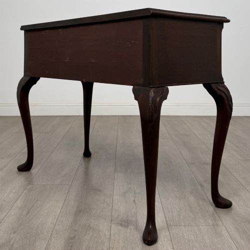 ANTIQUE 20TH CENTURY EDWARDIAN WRITING TABLE IN MAHOGANY - ADDITIONAL PHOTO 5