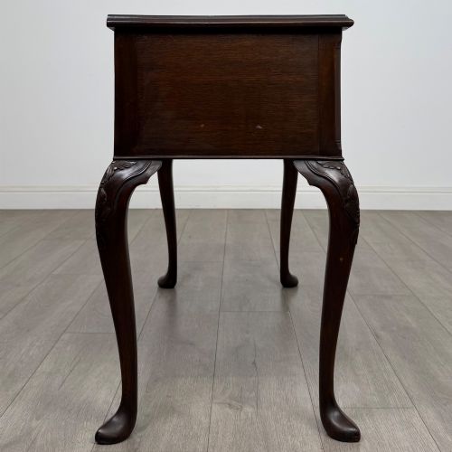 ANTIQUE 20TH CENTURY EDWARDIAN WRITING TABLE IN MAHOGANY - ADDITIONAL PHOTO 6