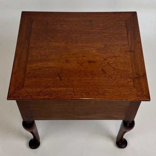 ANTIQUE 20TH CENTURY GOOD QUALITY SMALL MAHOGANY STORAGE BOX - ADDITIONAL PHOTO 8