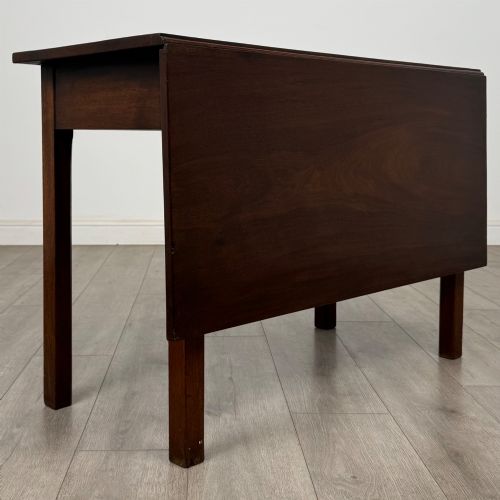ANTIQUE 18TH CENTURY GEORGIAN WRITING TABLE IN MAHOGANY - ADDITIONAL PHOTO 4