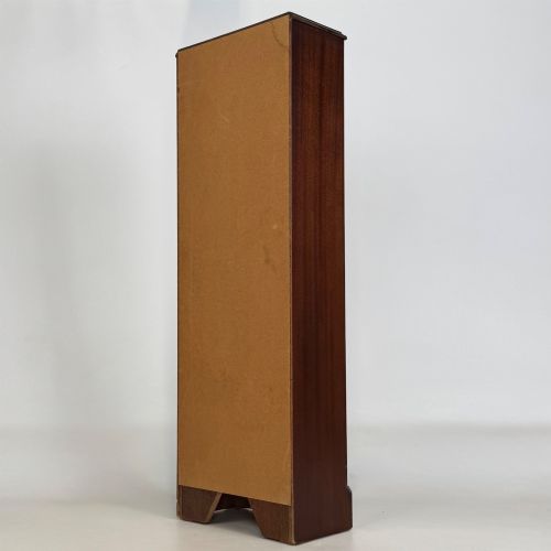 ANTIQUE 20TH CENTURY NARROW OPEN BOOKCASE IN MAHOGANY - ADDITIONAL PHOTO 6