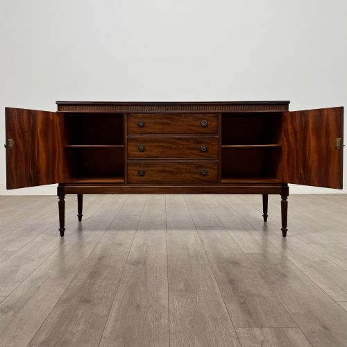 ANTIQUE 20TH CENTURY GOOD QUALITY SIDEBOARD IN MAHOGANY - ADDITIONAL PHOTO 1