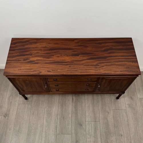 ANTIQUE 20TH CENTURY GOOD QUALITY SIDEBOARD IN MAHOGANY - ADDITIONAL PHOTO 9