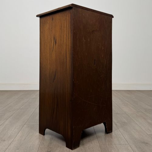 fig 4. Antique 20th Century Edwardian Cupboard In Oak