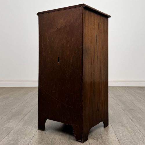 fig 6. Antique 20th Century Edwardian Cupboard In Oak