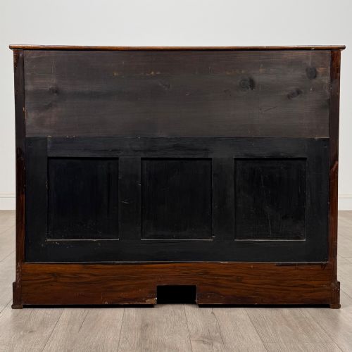 fig 5. Antique 20th Century Edwardian Cupboard In Figured Walnut