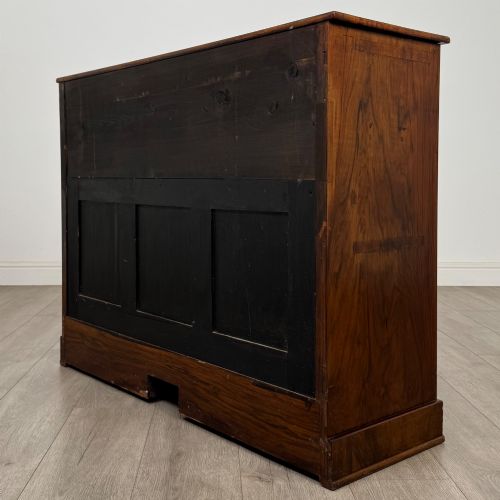 fig 6. Antique 20th Century Edwardian Cupboard In Figured Walnut