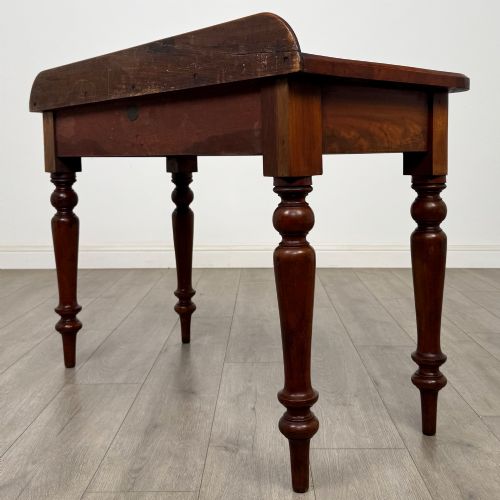 ANTIQUE 19TH CENTURY VICTORIAN WRITING TABLE IN MAHOGANY - ADDITIONAL PHOTO 5