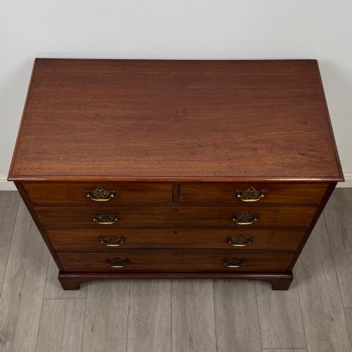ANTIQUE 18TH CENTURY GEORGIAN CHEST OF DRAWERS IN MAHOGANY - ADDITIONAL PHOTO 8