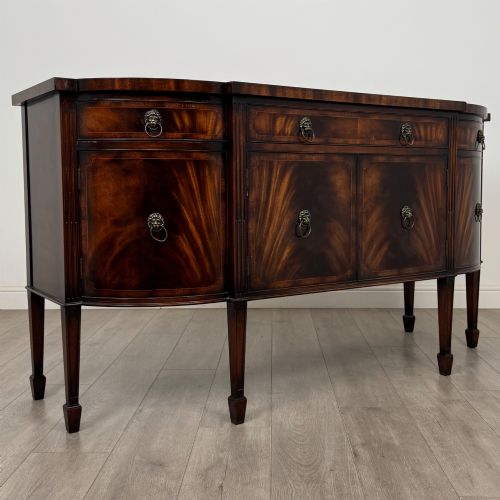 ANTIQUE 20TH CENTURY GOOD QUALITY SIDEBOARD IN MAHOGANY - ADDITIONAL PHOTO 8