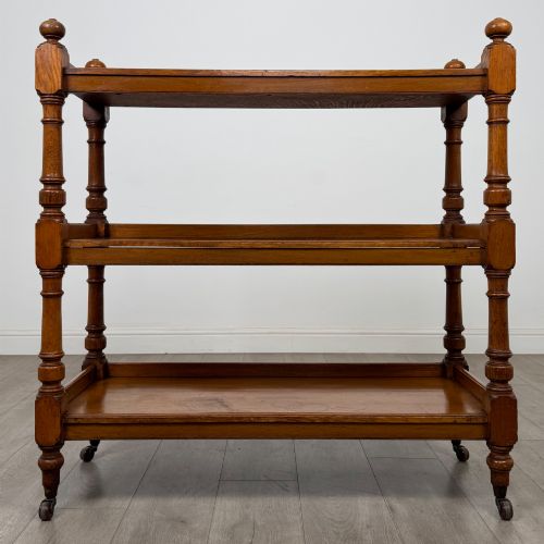 antique 19th century victorian buffet in golden oak - CATEGORY: ANTIQUE FURNITURE - DATED VICTORIAN