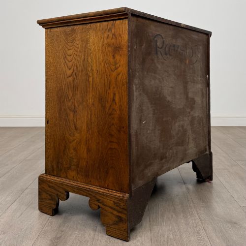 ANTIQUE 20TH CENTURY SMALL CHEST OF DRAWERS IN OAK - ADDITIONAL PHOTO 3