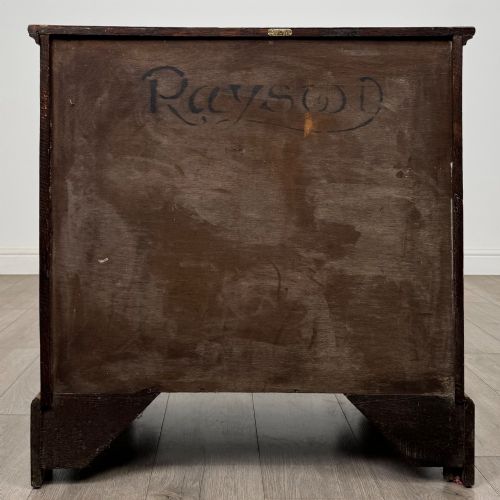 ANTIQUE 20TH CENTURY SMALL CHEST OF DRAWERS IN OAK - ADDITIONAL PHOTO 4