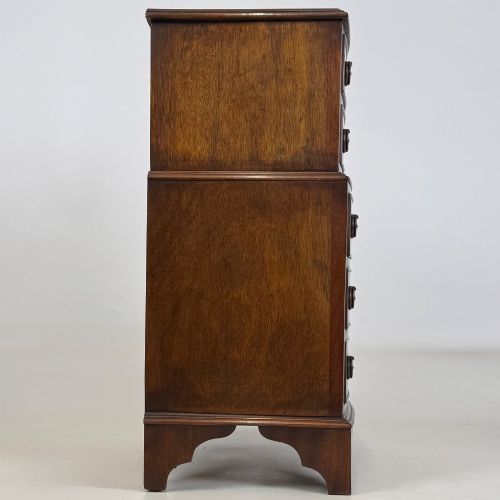 ANTIQUE 20TH CENTURY SMALL CHEST OF DRAWERS IN MAHOGANY - ADDITIONAL PHOTO 6