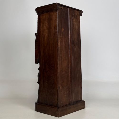 ANTIQUE 20TH CENTURY INDIAN ROSEWOOD CHEST OF DRAWERS - ADDITIONAL PHOTO 3