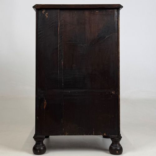 ANTIQUE 20TH CENTURY SMALL EDWARDIAN CABINET IN OAK - ADDITIONAL PHOTO 5